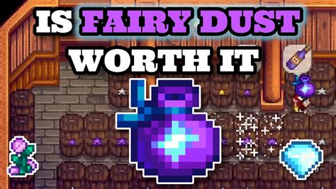 Crystallariums shitting out diamonds constantly. . Stardew fairy dust